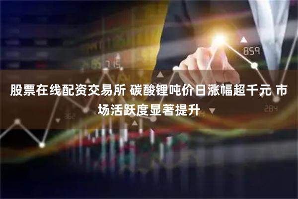 股票在线配资交易所 碳酸锂吨价日涨幅超千元 市场活跃度显著提升